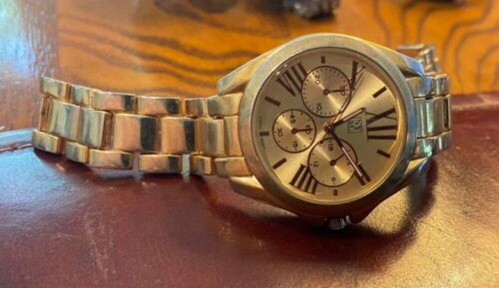 Women's 38mm Gold Tone NY&C Watch